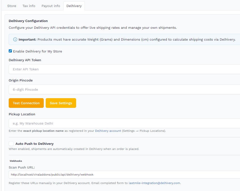 Delhivery Integration for Botble Ecommerce